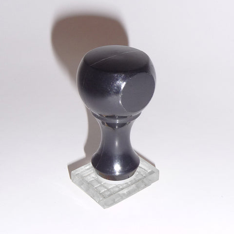 Guitar Chord Stamp Large Black Acrylic 