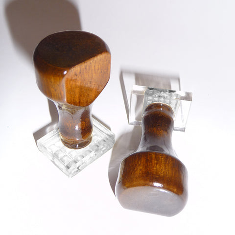 Guitar Chord Stamp Set Walnut