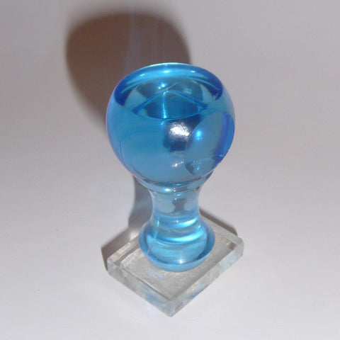 Guitar Chord Stamp Large Dark Blue Acrylic 