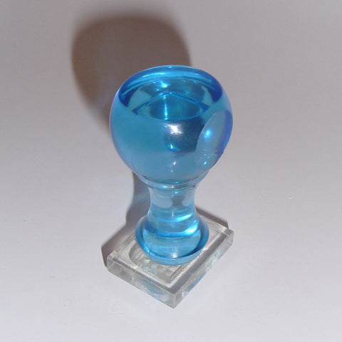 Guitar Chord Stamp Small Dark Blue Acrylic 