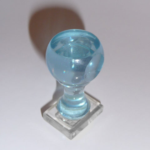 Guitar Chord Stamp Small Light Blue Acrylic 